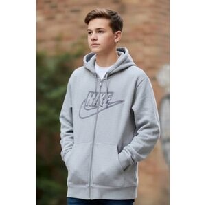 Nike Youth Vintage Zip Up Hooded Sweatshirt